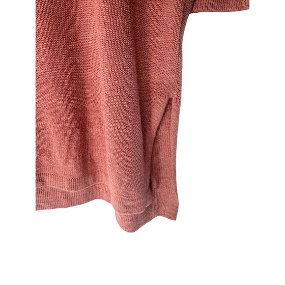 J. Jill Pure Jill Sweater Pink Cable Knit Soft Cozy Scoop Neck‎ Casual Large - Picture 4 of 12